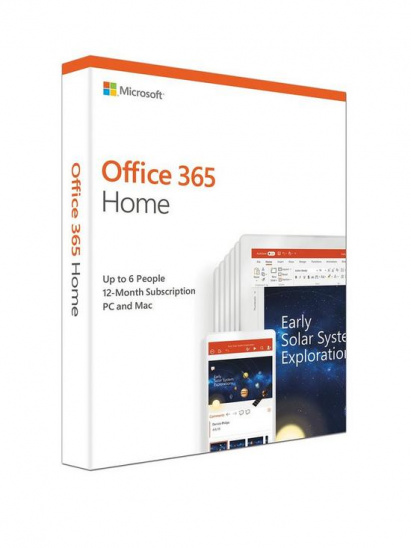 Microsoft Office 365 Home English EuroZone Subscr 1YR Medialess P4