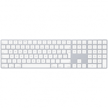 Apple Magic Keyboard (2017) with Numeric Keypad - Italian - Silver
