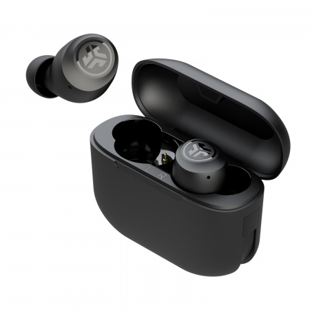 JLAB Go Air Sport True Wireless Earbuds w Ear hook Color GRAPHITE/ Black