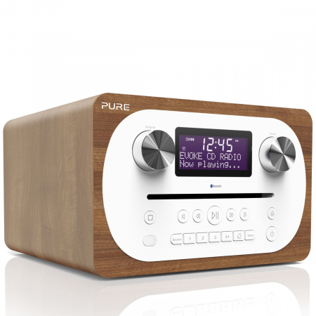 Pure Evoke C-D4 Compact CD-player DAB+ radio - Walnut