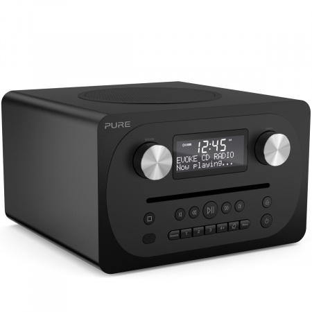 Pure Evoke C-D4 Compact CD-player DAB+ radio - Siena Black