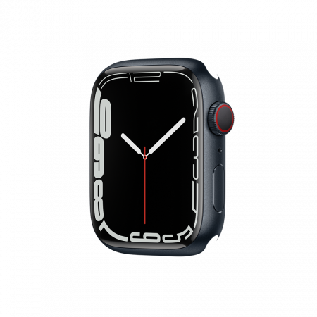 Apple Watch S7 Cellular, 45mm Midnight Aluminium Case Only (DEMO)