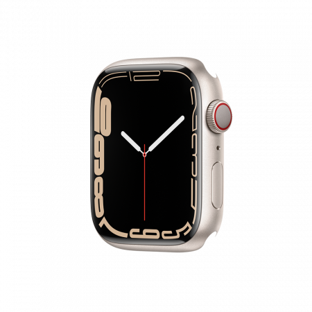 Apple Watch S7 Cellular, 45mm Starlight Aluminium Case Only (DEMO)