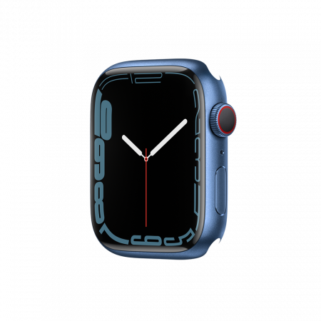Apple Watch S7 Cellular, 45mm Blue Aluminium Case Only (DEMO)