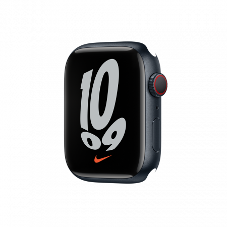Apple Watch Nike S7 Cellular, 45mm Midnight Aluminium Case Only (DEMO)