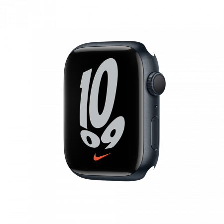 Apple Watch Nike S7 GPS, 45mm Midnight Aluminium Case Only (DEMO)