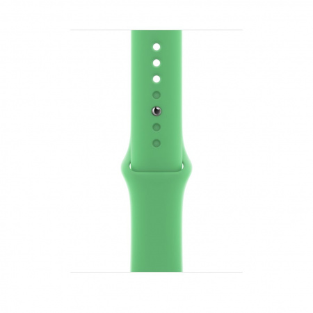 Apple Watch 45mm Band: Bright Green Sport Band - Regular (DEMO) (Seasonal Spring 2022)