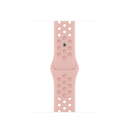 Apple Watch 41mm Nike Band: Pink Oxford/Rose Whisper Nike Sport Band - Regular (DEMO) (Seasonal Spring 2022)