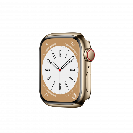 Apple Watch S8 Cellular 41mm Gold Stainless Steel Case Only (DEMO)