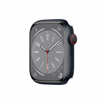 Apple Watch S8 Cellular 45mm Midnight Aluminium Case Only (DEMO)