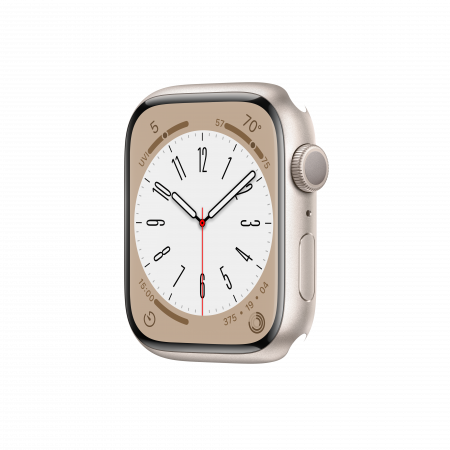 Apple Watch S8 GPS 45mm Starlight Aluminium Case Only (DEMO)
