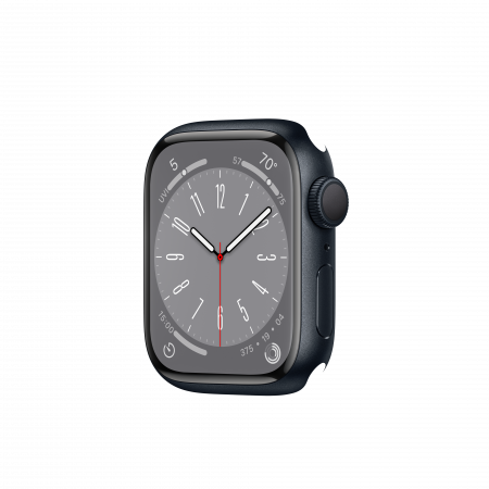 Apple Watch S8 GPS 41mm Midnight Aluminium Case Only (DEMO)