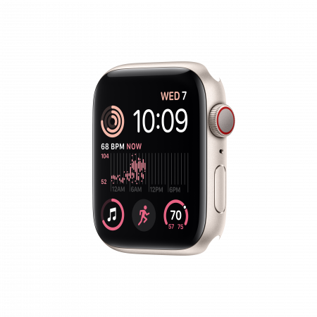 Apple Watch SE2 Cellular 44mm Starlight Aluminium Case Only (DEMO)