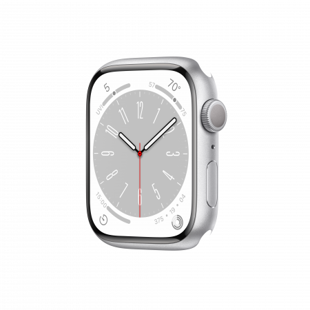 Apple Watch S8 GPS 45mm Silver Aluminium Case Only (DEMO)