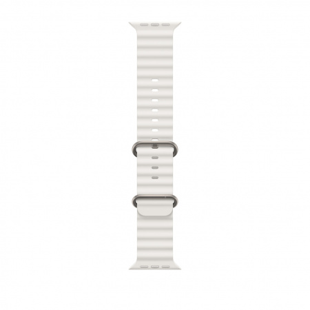 Apple Watch 49mm Band: White Ocean Band (DEMO)