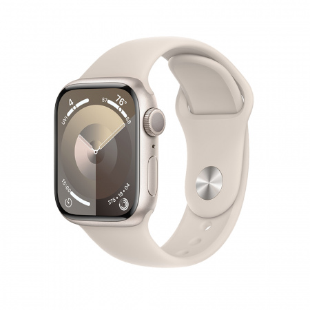 Mobigear Honeycomb - Bracelet Apple Watch Series 9 (45mm) en Acier