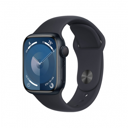 Apple Watch S9 GPS 45mm Midnight Alu Case w Midnight Sport Band 