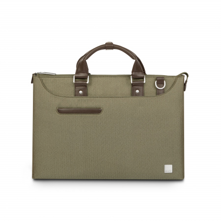 Moshi Urbana Laptop briefcases Lite - Herringbone Green