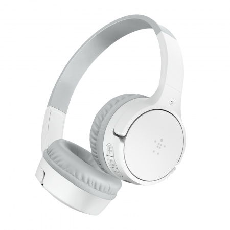 Belkin SOUNDFORM Mini - Wireless On-Ear Headphones for Kids - White