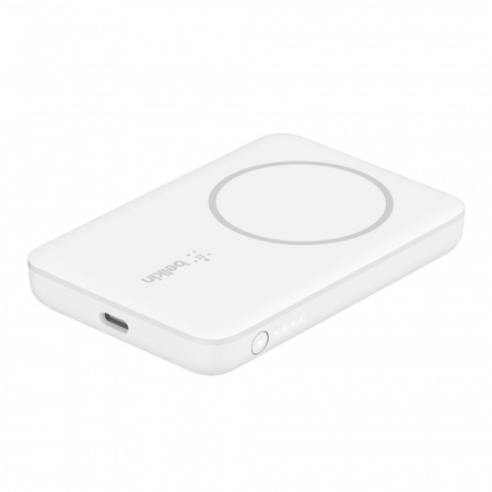 Belkin BOOST CHARGE (2500 mAH) Magnetic Wireless Power Bank - White