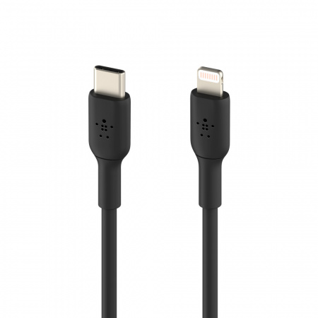 Belkin BOOST CHARGE USB-C to Lightning Cable, PVC - 1M - Black