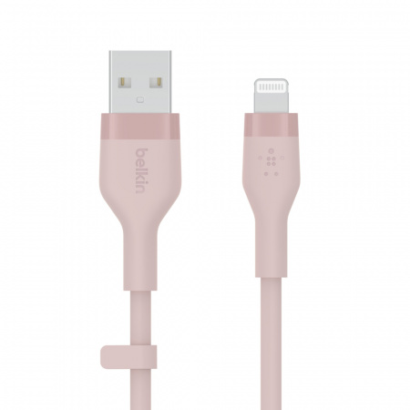 Belkin BOOST CHARGE Silicone cable USB-A to Lightning - 1M - Pink