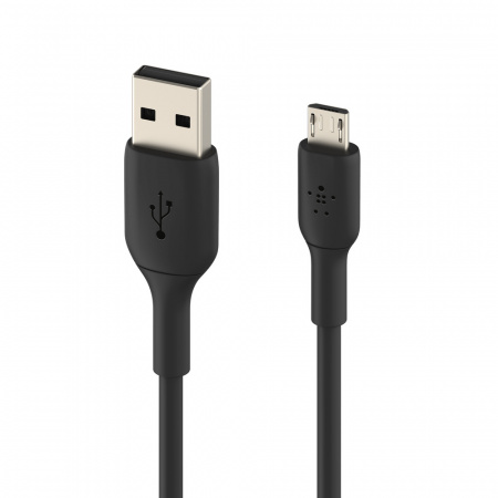 Belkin BOOST CHARGE Micro-USB to USB-A Cable, PVC - 1M - Black