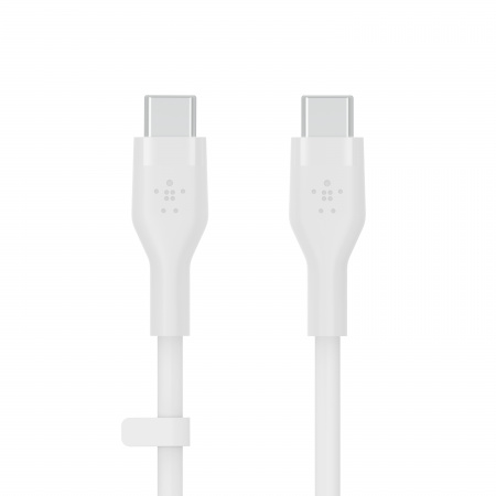 Belkin BOOST CHARGE Silicone cable USB-C to USB-C 2.0 - 1M - White