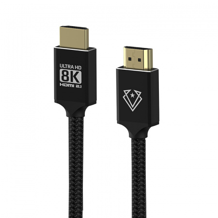 Vertux Gaming Vertulink-300 2.1 8k HDMI Cable 1.5m - Black