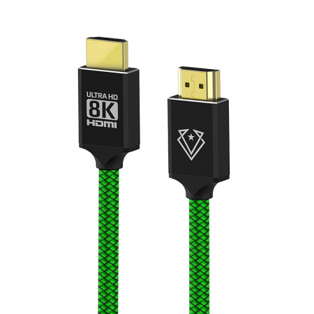 Vertux Gaming Vertulink-300 2.1 8k HDMI Cable 1.5m - Green