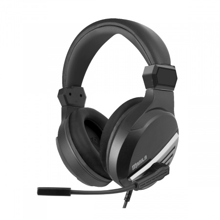 Vertux Gaming Manila Wired Headphones input 3.5mm - Black
