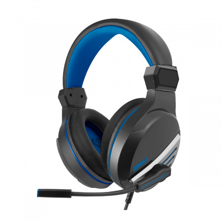 Vertux Gaming Manila Wired Headphones input 3.5mm - Blue