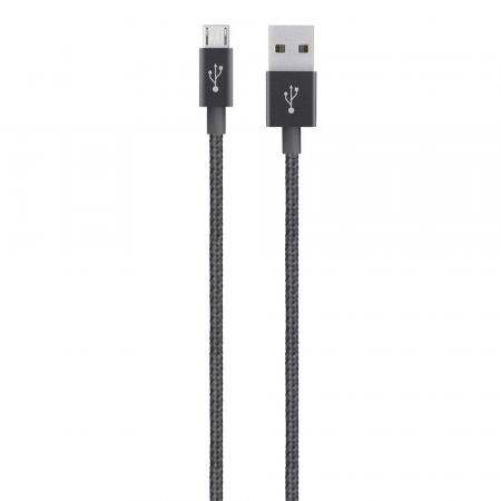 Belkin MIXIT_ª UP Metallic Micro-USB to USB-A Cable - Black