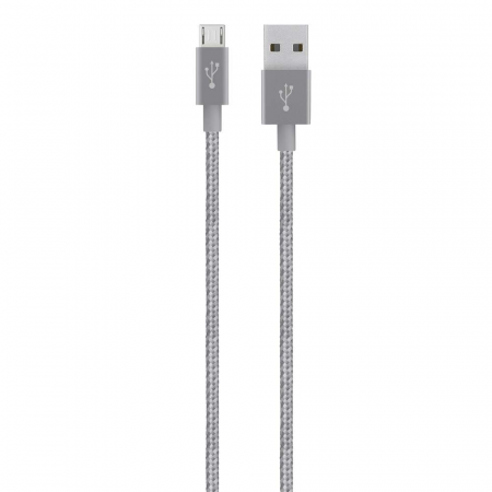 Belkin MIXIT_ª UP Metallic Micro-USB to USB-A Cable - Grey