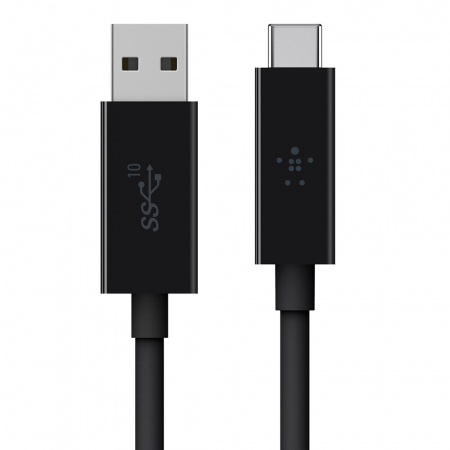 Belkin Cable USB 3.1 USB-C to USB-A 1.2m - Black