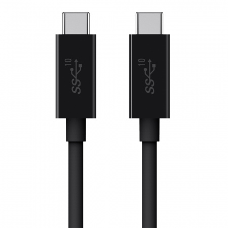 Belkin Cable USB-C to USB-C - 10Gbps transfer rate & 100W charging output 1m - Black