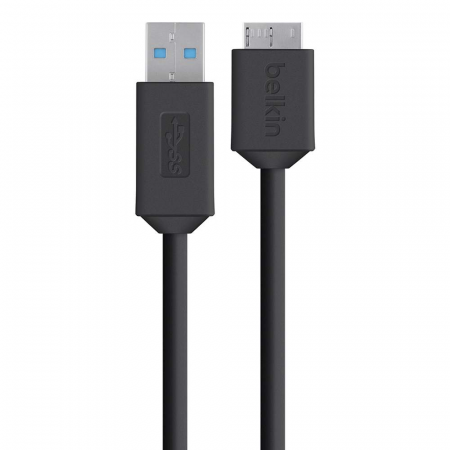 Belkin Micro-B to USB 3.0 Cable 0.9m - Black