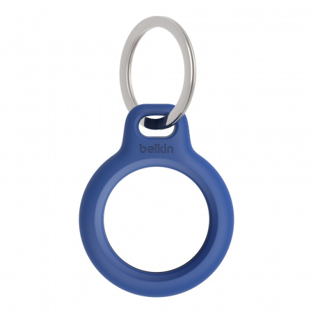 Belkin Secure Holder w Keyring - Airtag - Blue