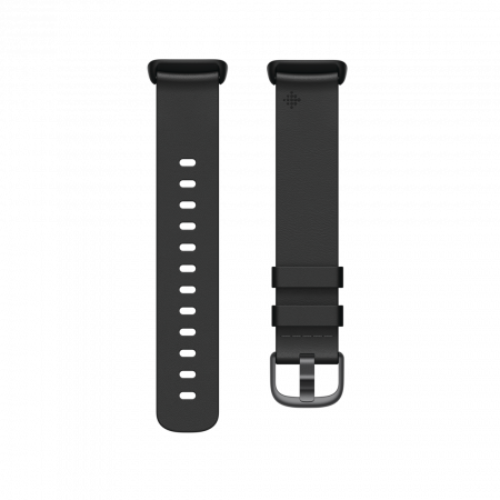 Fitbit Charge 5 Premium Horween¨ Leather Band Black Large