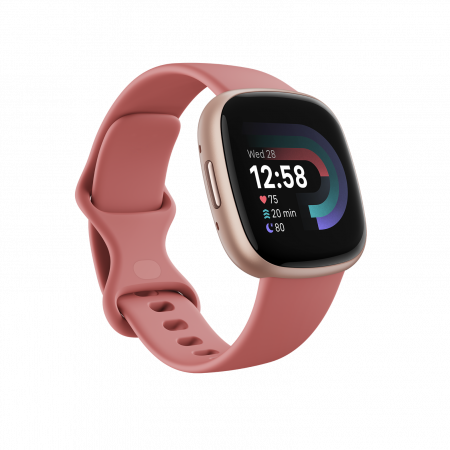 Fitbit Versa 4 Pink Sand / Copper Rose Aluminum