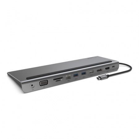 Belkin CONNECT USB-C 11-in-1 Multiport Dock - Grey