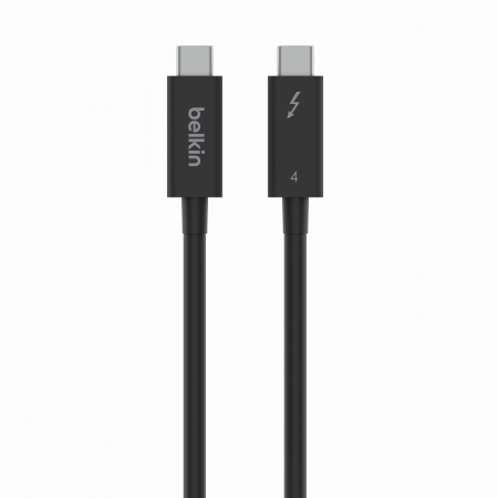 Belkin CONNECT Thunderbolt 4 Cable, 2M, Active Active Cable 2m - Black
