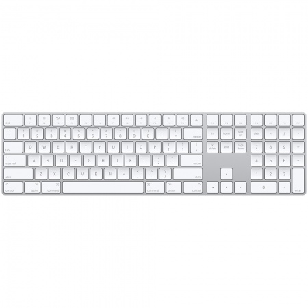 Apple Magic Keyboard (2017) with Numeric Keypad - Romanian - Silver