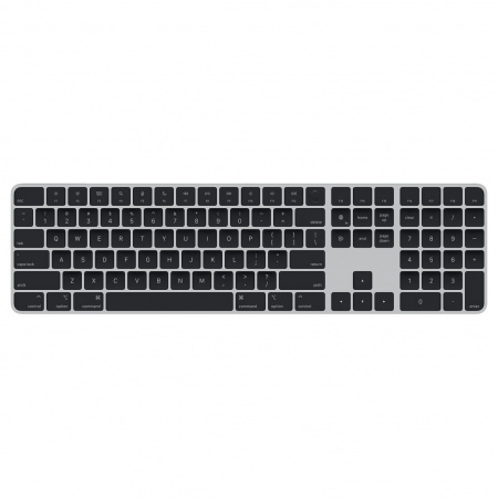 Apple Magic Keyboard w Touch ID and Numeric Keypad - Black Keys - International English