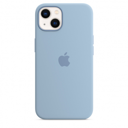 Apple iPhone 13 Silicone Case with MagSafe - Blue Fog (Seasonal Spring 2022)
