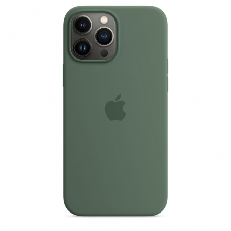 Apple iPhone 13 Pro Max Silicone Case with MagSafe - Eucalyptus (Seasonal Spring 2022)