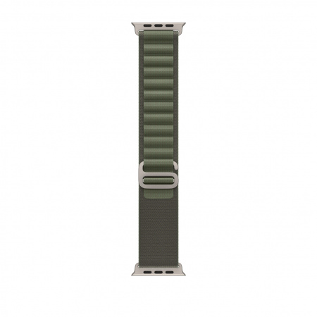 Apple Watch 49mm Band: Green Alpine Loop - Small