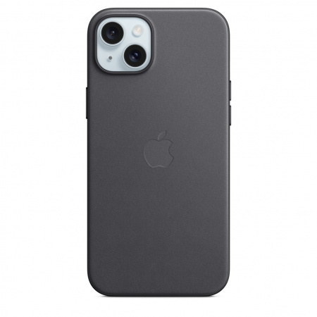 Apple iPhone 15 Plus FineWoven Case w MagSafe - Black