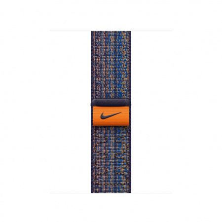 Apple Watch 41mm Nike Band: Game Royal/Orange Nike Sport Loop