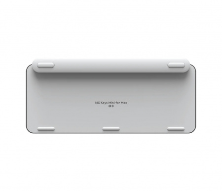 Logitech MX Keys Mini For Mac Minimalist Wireless Illuminated Keyboard - Pale Grey - US